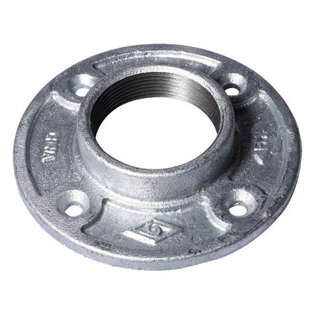 PROSOURCE Exclusively Orgill Floor Flange, 2 in, 52 in Dia Flange, FIP, 4Bolt Hole, 031 in 27-2G